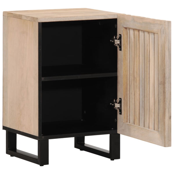 vidaXL Bathroom Cabinet 38x34x58 cm Solid Mango Wood