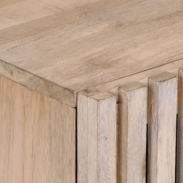 vidaXL Bathroom Cabinet 38x34x58 cm Solid Mango Wood