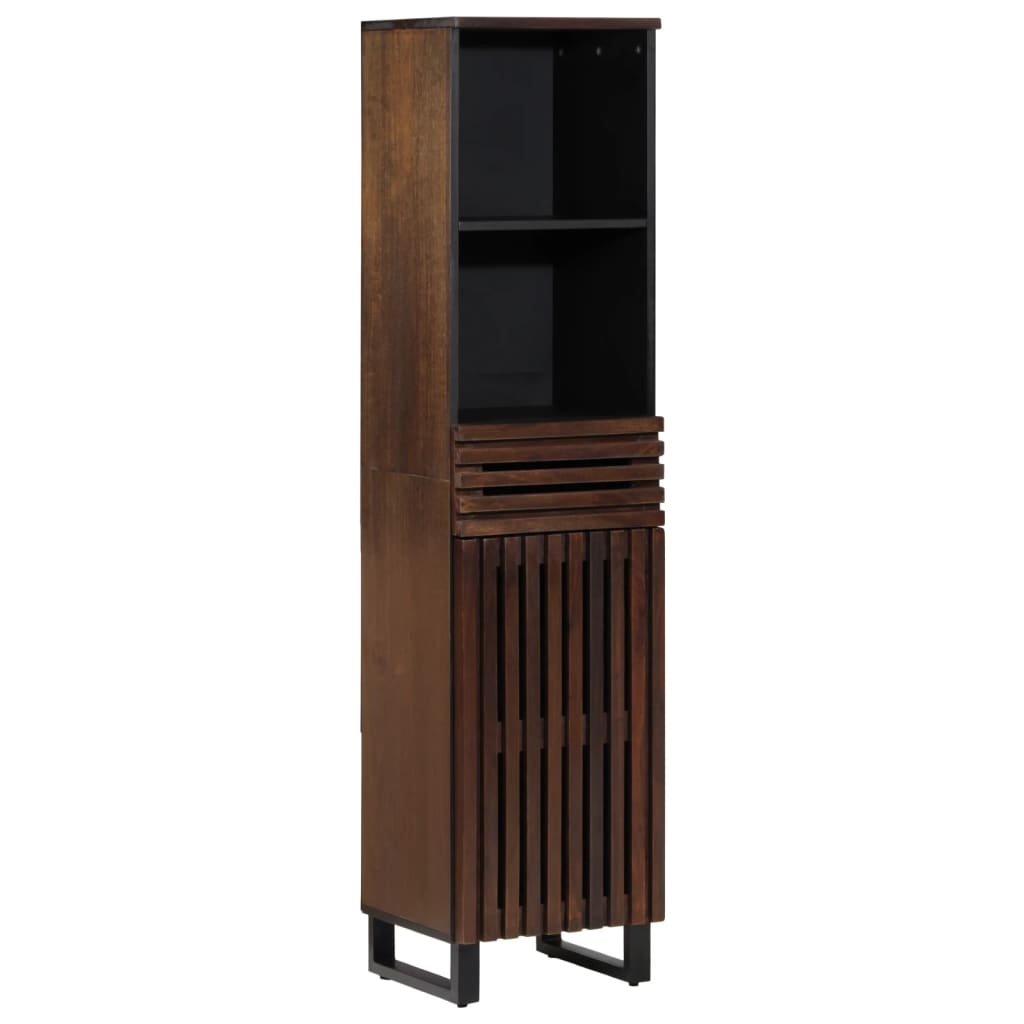 vidaXL Sideboard Brown 38x34x160 cm Solid Mango Wood