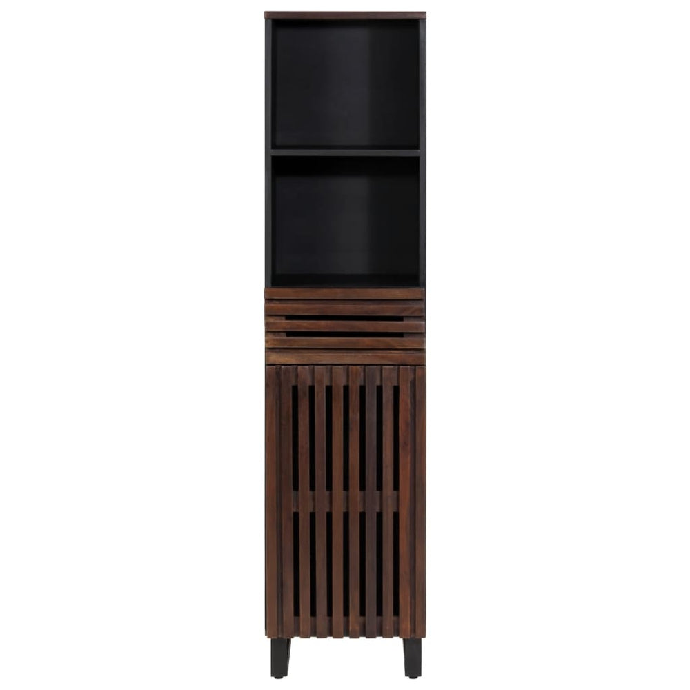 vidaXL Sideboard Brown 38x34x160 cm Solid Mango Wood