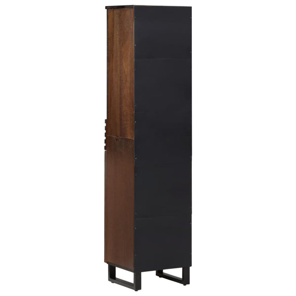 vidaXL Sideboard Brown 38x34x160 cm Solid Mango Wood