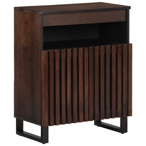vidaXL Sideboard Brown 60x34x75 cm Solid Mango Wood