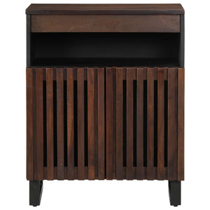vidaXL Sideboard Brown 60x34x75 cm Solid Mango Wood