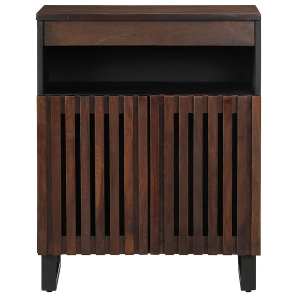 vidaXL Sideboard Brown 60x34x75 cm Solid Mango Wood
