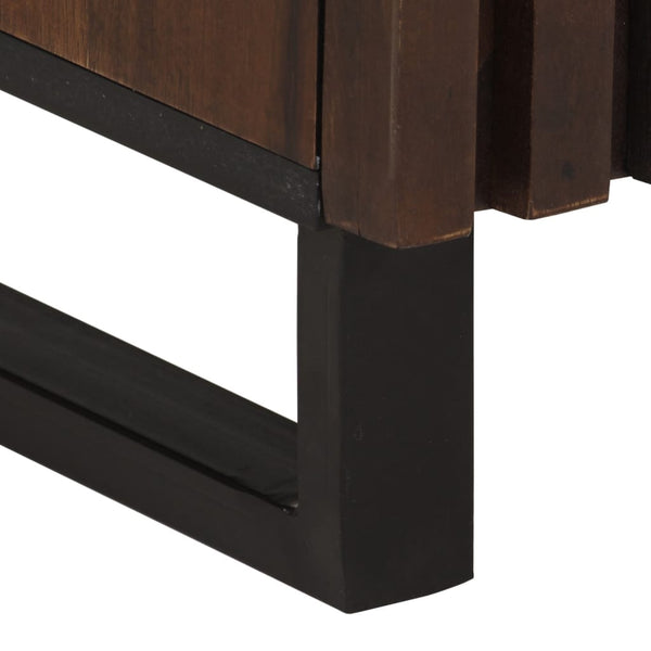 vidaXL Sideboard Brown 60x34x75 cm Solid Mango Wood