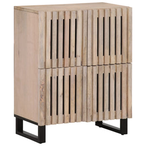 vidaXL Sideboard 60x34x75 cm Solid Mango Wood