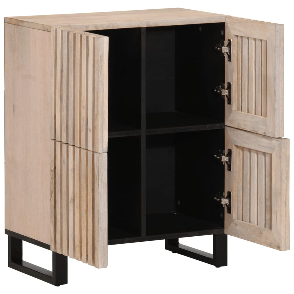 vidaXL Sideboard 60x34x75 cm Solid Mango Wood