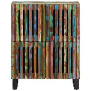 vidaXL Sideboard 60x34x75 cm Solid Acacia Wood