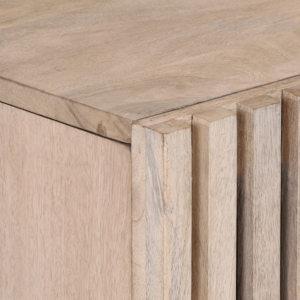vidaXL Sideboard 80x34x75 cm Solid Mango Wood