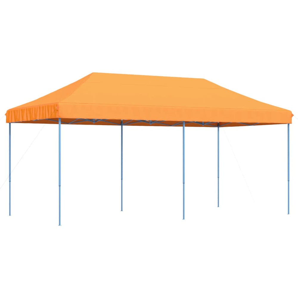 vidaXL Pop-Up Folding Party Tent Orange 580x292x315 cm