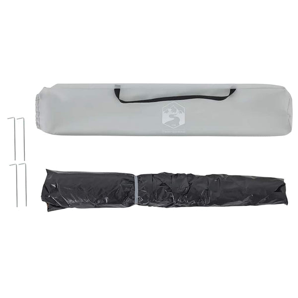 vidaXL Pop-up Beach Tent Grey Waterproof
