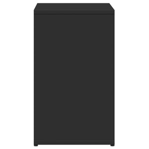 vidaXL Side Table Black 50x30x50 cm Engineered Wood