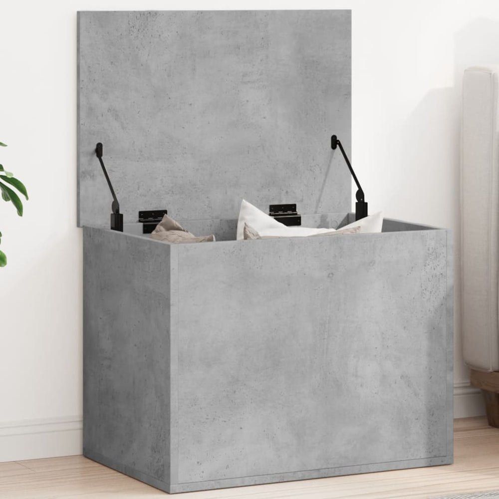 Truhe Betongrau 60 cm Aufbewahrungsbox