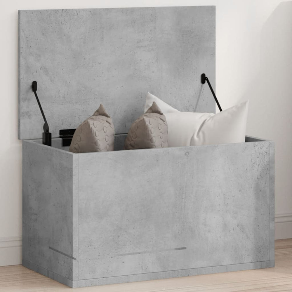 Truhe Betongrau 60x35x35 cm