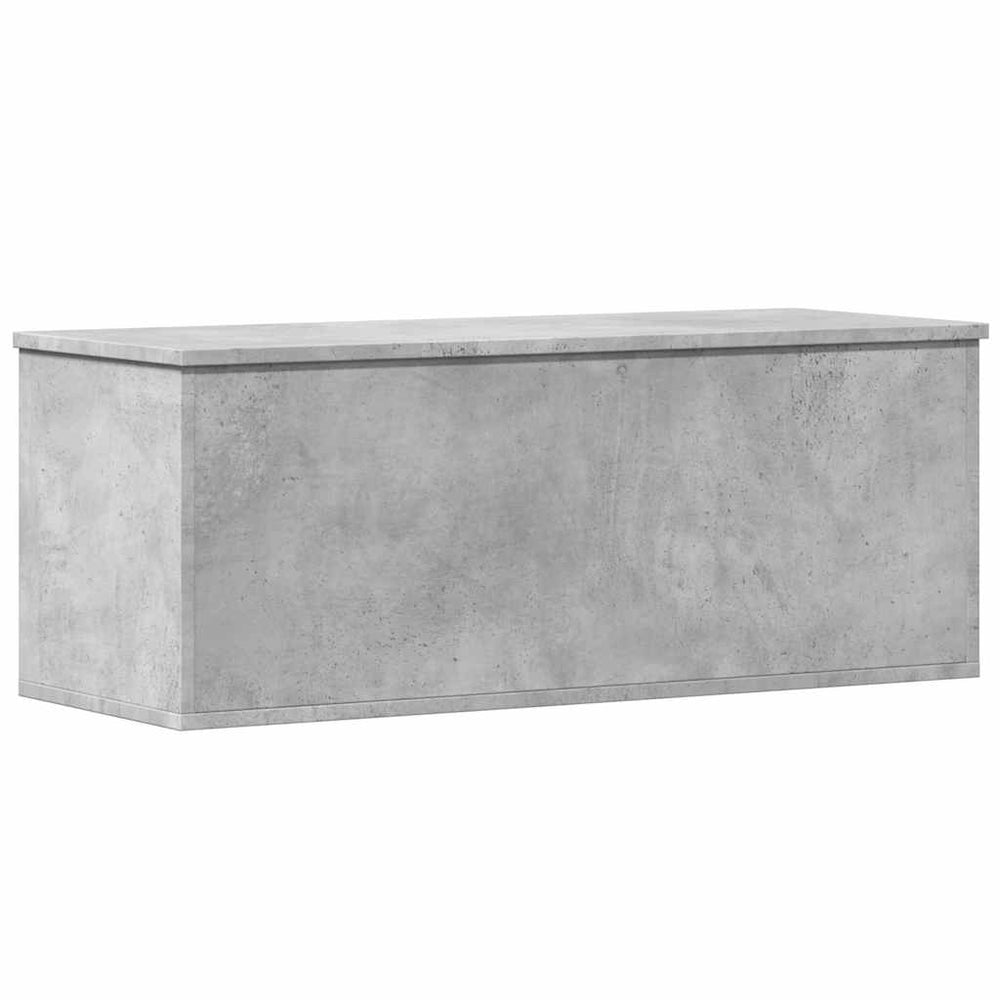 Truhe Betongrau 90x35x35 cm
