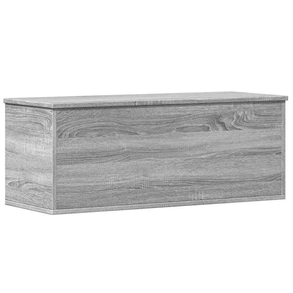 Truhe Grau Sonoma 90x35x35 cm