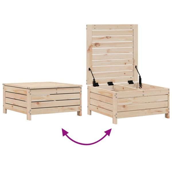 vidaXL 11-pc. Garden Sofa Set Solid Pine Wood