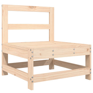 vidaXL 10-Piece Garden Sofa Set Solid Pine Wood