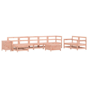 vidaXL 10-piece Garden Sofa Set Solid Douglas Fir