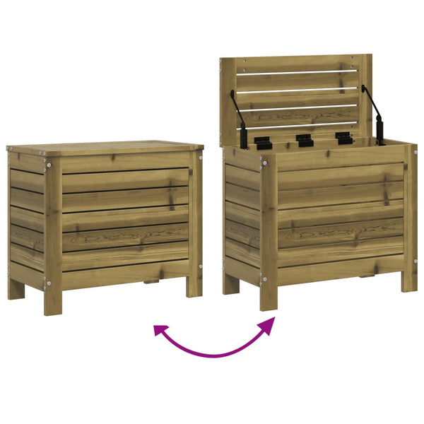 vidaXL 9-piece Garden Sofa Set Impregnated Pinewood