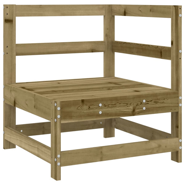 vidaXL 9-piece Garden Sofa Set Impregnated Pinewood