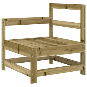 vidaXL 9-piece Garden Sofa Set Impregnated Pinewood