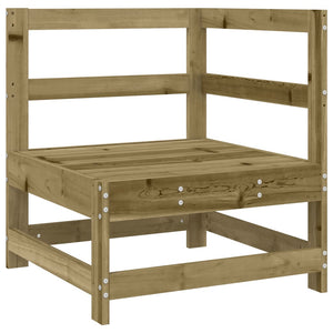 vidaXL 6-piece Impregnated Pine Wood Garden Sofa Set