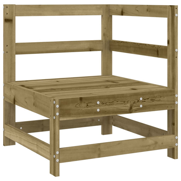 vidaXL 6-piece Impregnated Pine Wood Garden Sofa Set