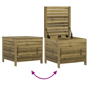 vidaXL 6-piece Impregnated Pine Wood Garden Sofa Set