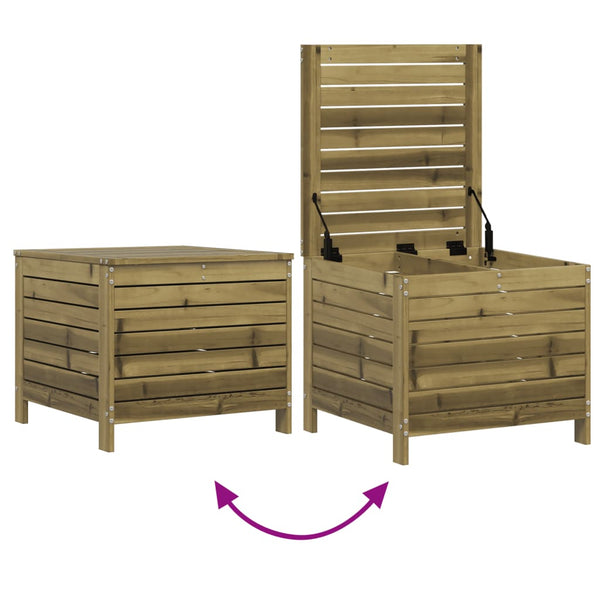 vidaXL 6-piece Impregnated Pine Wood Garden Sofa Set