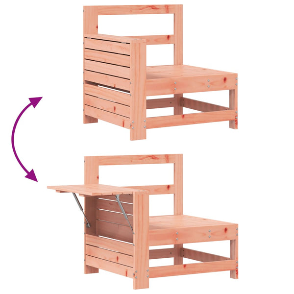 vidaXL 4-Piece Garden Sofa Set Solid Douglas Fir Wood