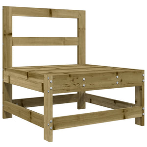 vidaXL 4-Piece Garden Sofa Set Impregnated Pinewood