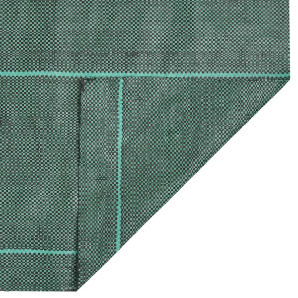 vidaXL Weed Control Fabric Green 0.5x5 m PP
