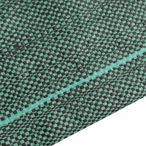 vidaXL Weed Control Fabric Green 0.5x5 m PP
