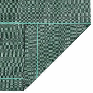 vidaXL Weed Fabric Green 1x5 m PP