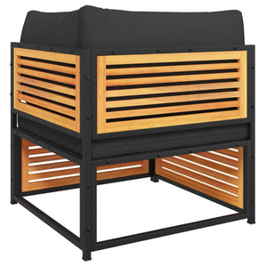 vidaXL 11-Piece Garden Sofa Set with Cushions Solid Acacia Wood