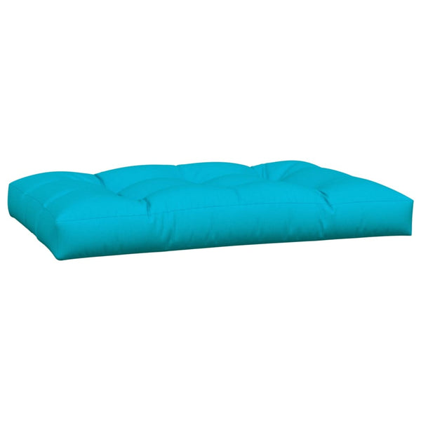 vidaXL Pallet Cushions 3-pc. Turquoise Fabric