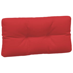 vidaXL Pallet Cushions 7-pc. Red Fabric