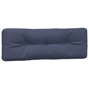 vidaXL Pallet Cushions 7 pcs. Navy Blue Fabric