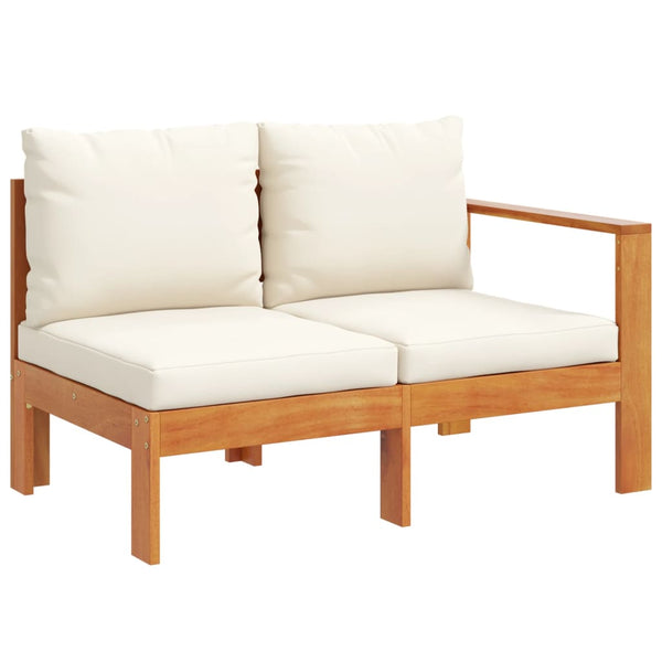 vidaXL 10-piece Garden Sofa Set with Cushions Solid Acacia Wood