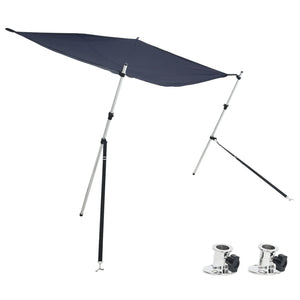 vidaXL T-Top Extension Blue 170x170x(113-182.5) cm