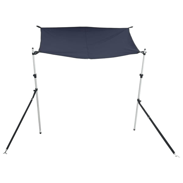 vidaXL T-Top Extension Blue 170x170x(113-182.5) cm