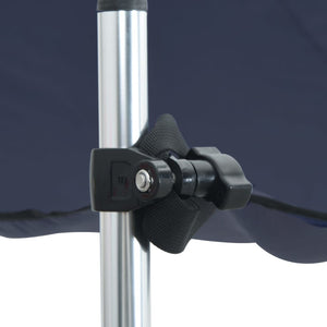 vidaXL T-Top Extension Blue 170x170x(113-182.5) cm