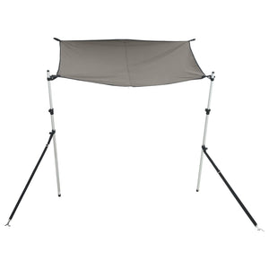 vidaXL T-Top Extension Shade Anthracite 174x205x(115-194) cm