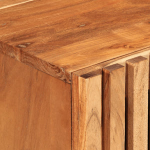 vidaXL Sideboard 3 Pieces 60x34x75 cm Solid Acacia Wood