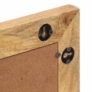 vidaXL 2-Piece Bathroom Cabinet Set Rough Mango Wood
