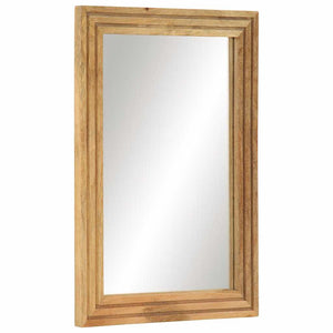 vidaXL 2-Piece Bathroom Cabinet Set Rough Mango Wood