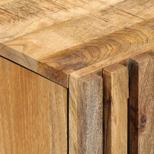 vidaXL 3-Piece Bathroom Furniture Set Rough Mango Wood