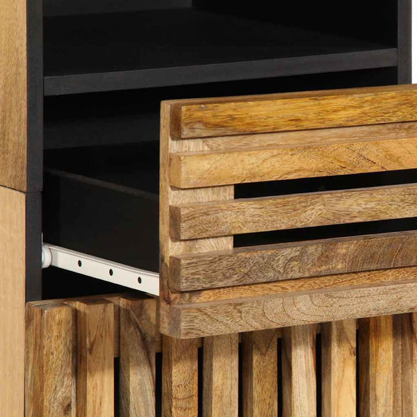 vidaXL 3-Piece Bathroom Furniture Set Rough Mango Wood