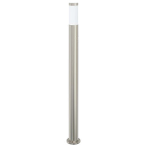 vidaXL Bollard Light with Sensor 110 cm Stainless Steel IP44